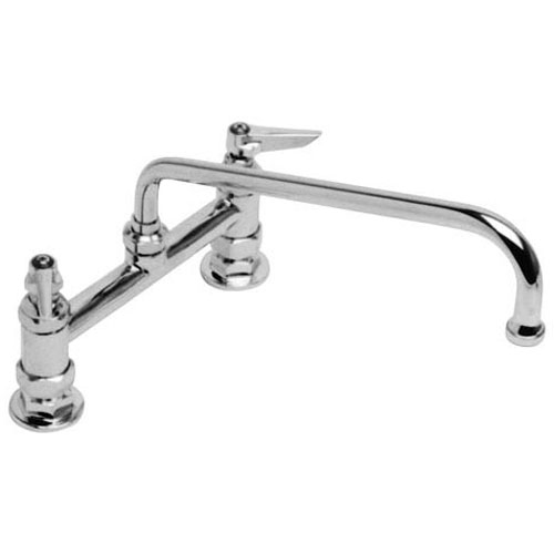 (image for) T&S Brass 221 FAUCET 8" CTR DECK 12" NOZ